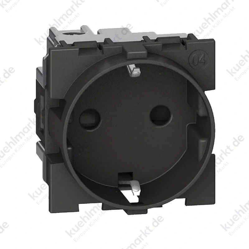 Bticino Living Now Deutsche Standard Steckdose Schwarz KG4141