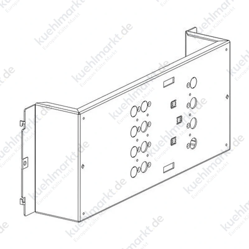 Bticino Platte für M2 250 Schalter 9541AP250N