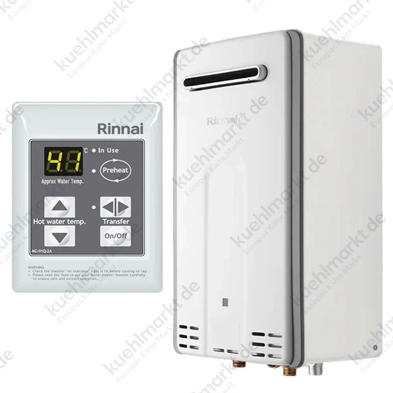 Rinnai INFINITY Erdgas Externer Warmwasserspeicher 28e Liter