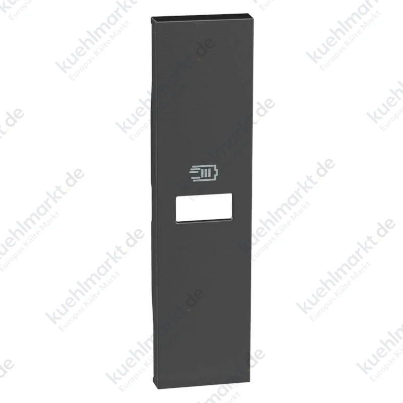 Bticino Living Now Abdeckrahmen für USB-Lademodule 1 Modul Schwarz KG11C