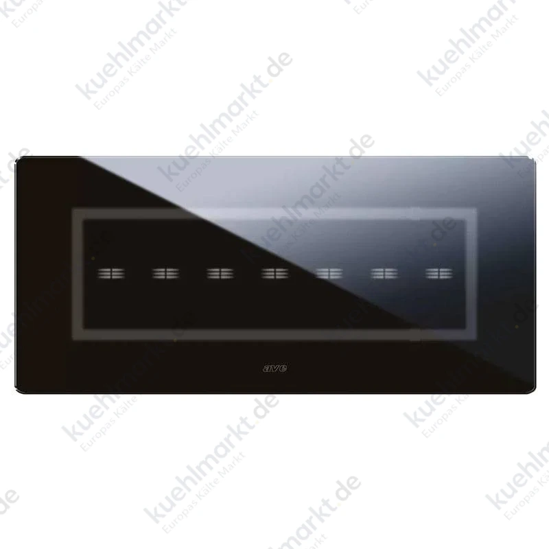 Ave Vera Touch S44 Glas 7 Platz Platte Schwarz 44PVTC7NAL