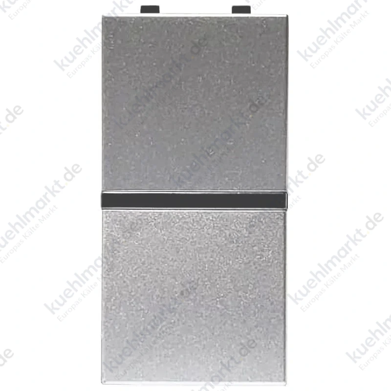 Abb Zenit Unipolarer Schalter N2101.T PL 1 Modul Silber Z1001PL
