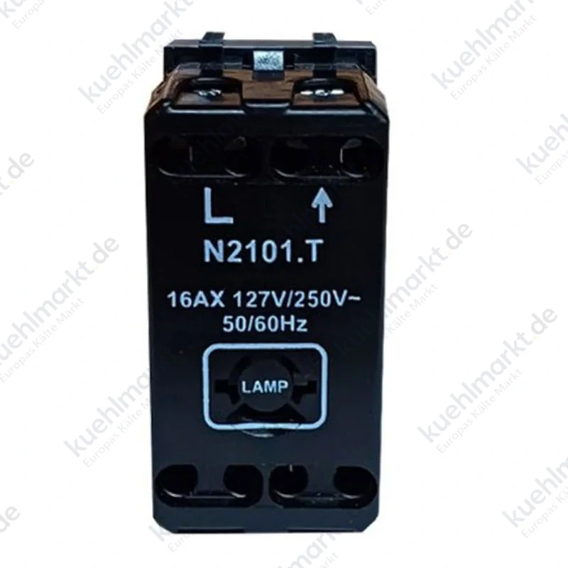 Abb Zenit Unipolarer Schalter N2101.T PL 1 Modul Silber Z1001PL