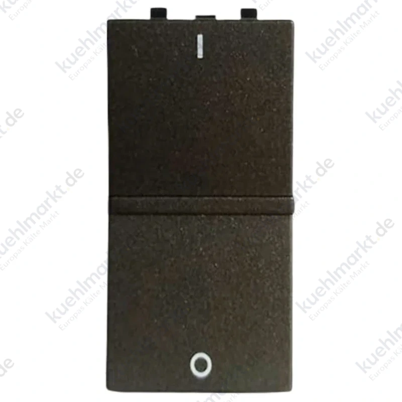 Abb Zenit zweipoliger Kreuzschalter N2101.2T AA 1 Modul Anthrazit Z1002AA
