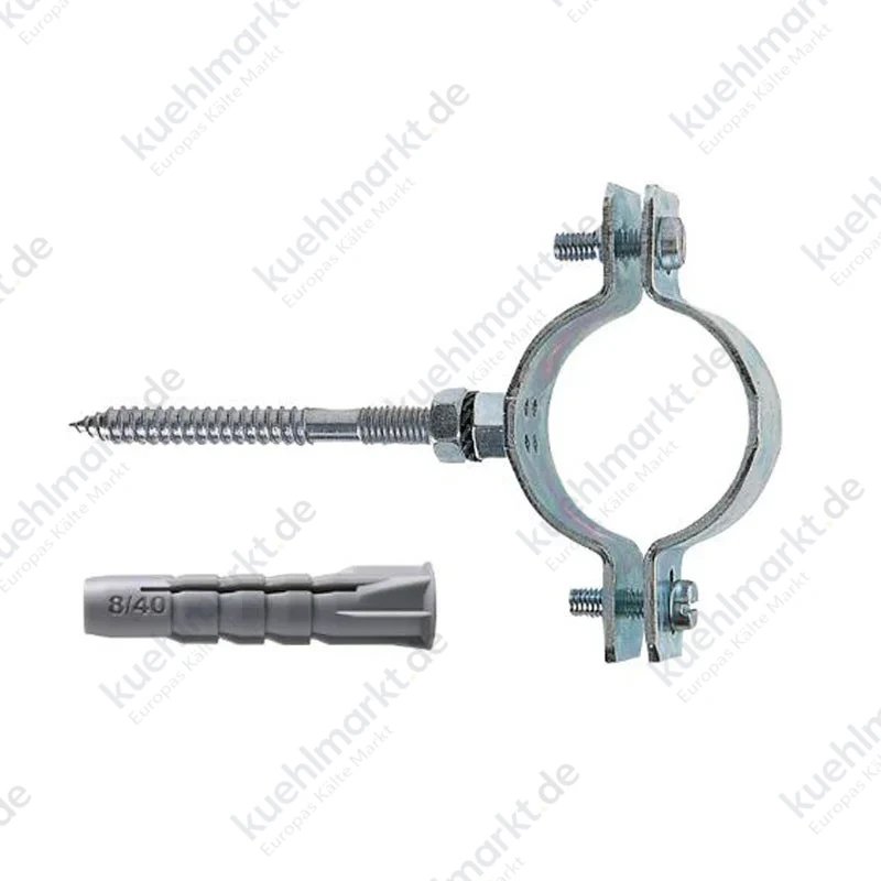 Fischer Schelle für Metallrohre CPS-V M8 2 1/2 Stahl 00567668