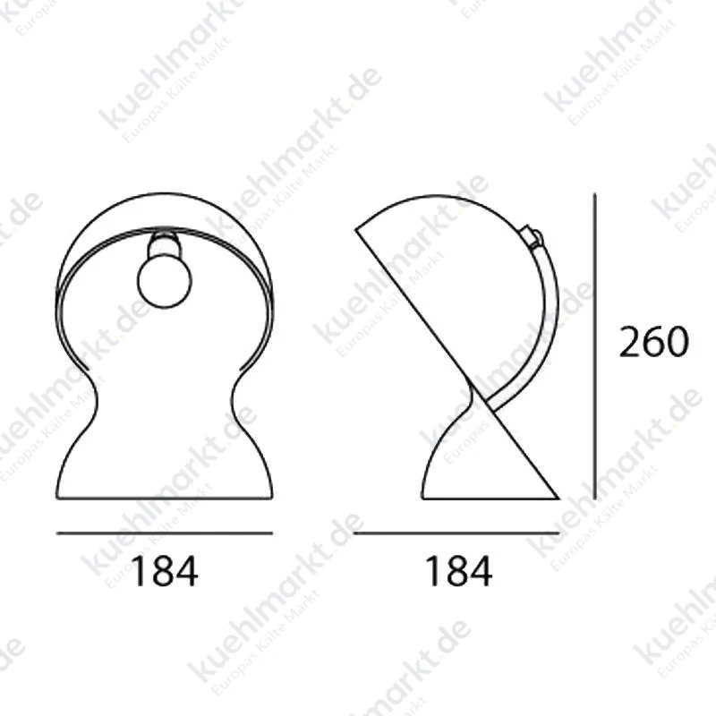 Artemide Dalù Tischlampe lila S1466000A05
