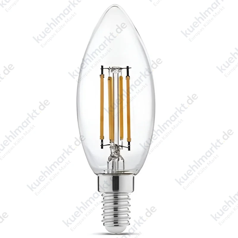 Duralamp LED-Lampe in Olivenform 4,5W Sockel E14 4000K 3 Stück TRIFCND-N
