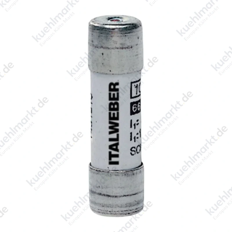 Italweber Rundschmelzsicherung 10,3 x 38 mm CH10 gG 16A 500V 1421016
