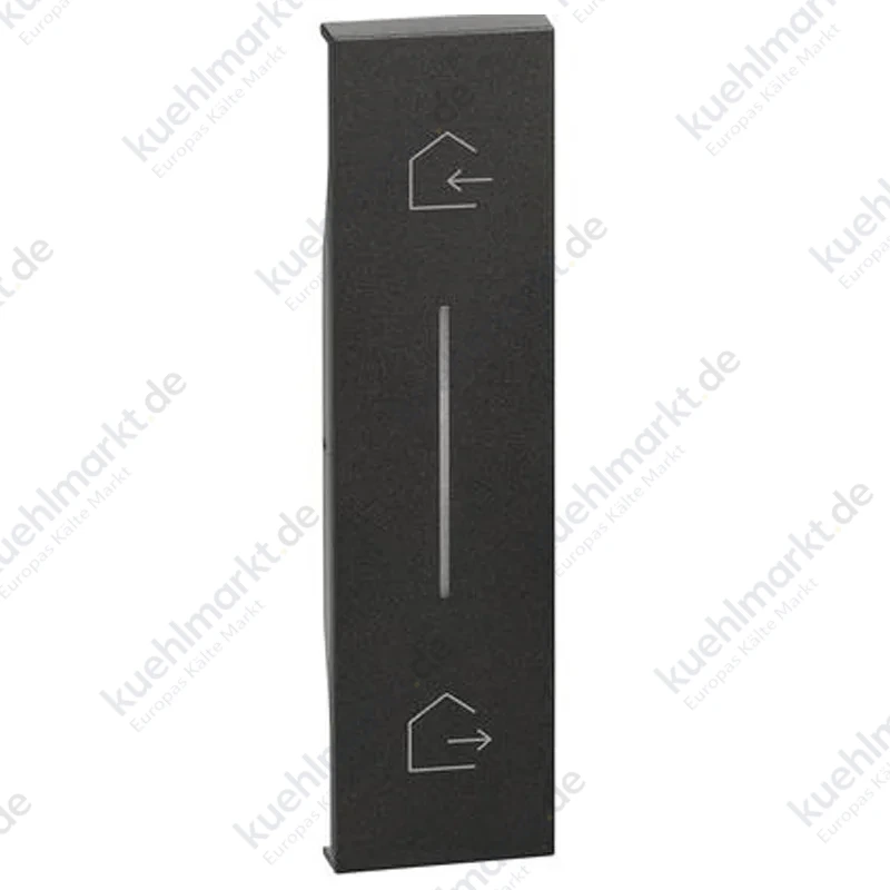 Bticino Cover Living Now Leave Back für “Entra&Esci” Modul schwarz KG40