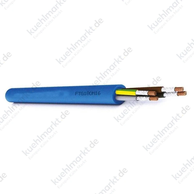 Flexibles Stromkabel FTG18OM16 3G 4 mmq 0,6/1 kV G/G