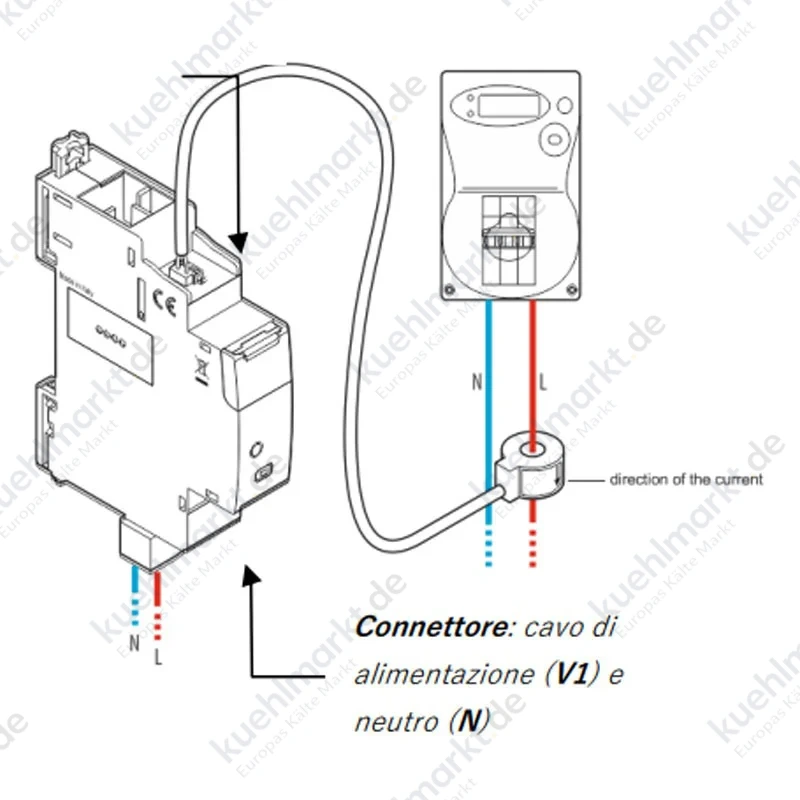 Bticino Smart Lastmanagement-Modul mit DIN Anschluss FC80GCS