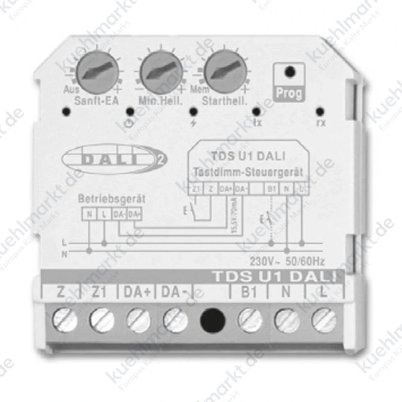 Dimmer mit Dali TCI TDS U1 für Taster 180429