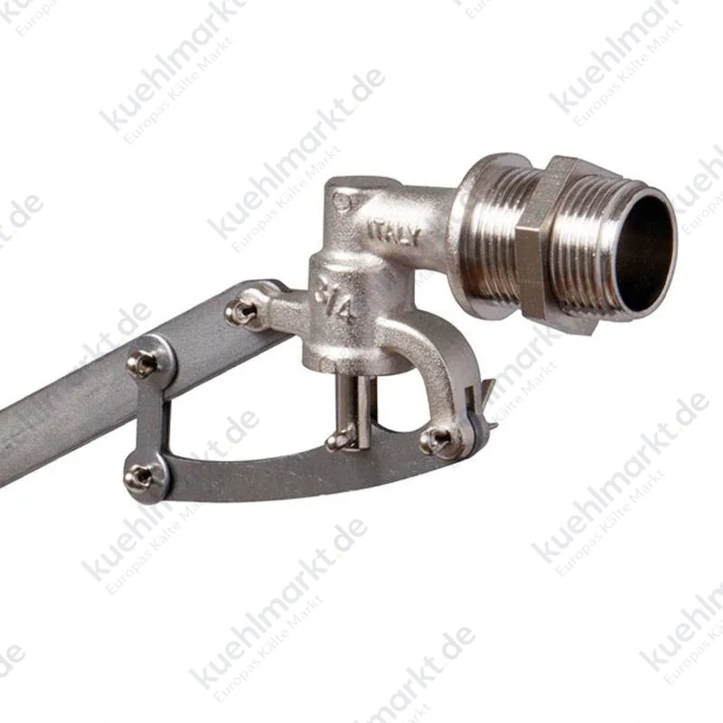 Luxor Schwimmerhahn flache Stange 3/4 Messing 65012700