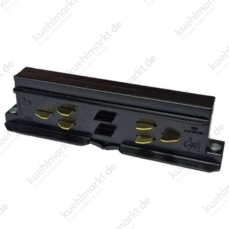 Ilmas Lineargelenk mit Kontakten für Schienen schwarz 9605A142