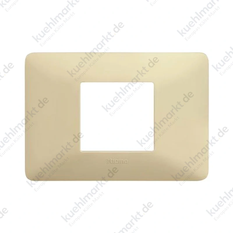 Bticino Matix 2 zentrierte Module Abdeckrahmen Farbe Seil AM4819BCD