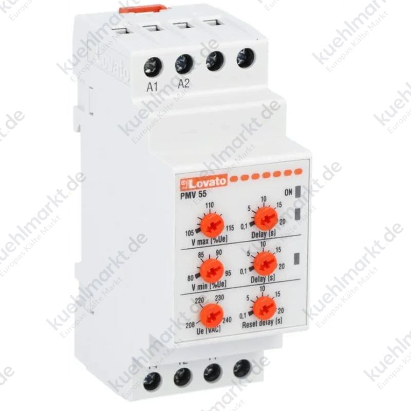 Lovato einphasiges voltmetrisches Relais AC-200-240VAC 50-60HZ PMV55A240