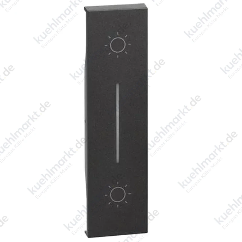 Bticino Cover für Umschalter Living Now K4036 Schwarz KG05L