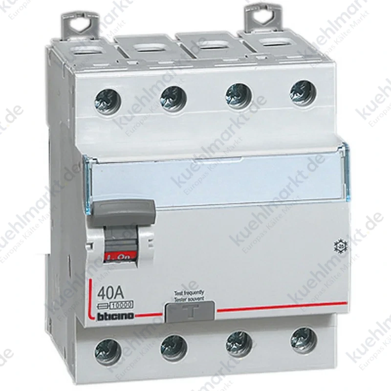 Bticino Fehlerstrom-Schutzschalter 40A AC G743AC40