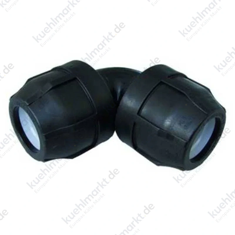 Nupi 90-Grad-Winkelstück Durchmesser 40 mm PE 10KG40