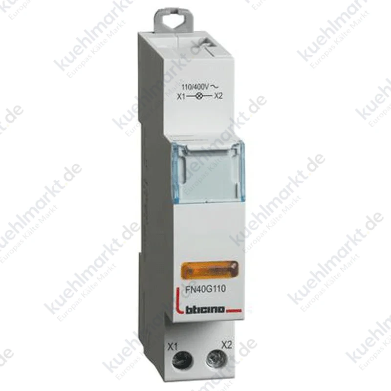 Bticino Kontrollleuchte mit gelber LED 110-400 Vac 1 Modul FN40G110