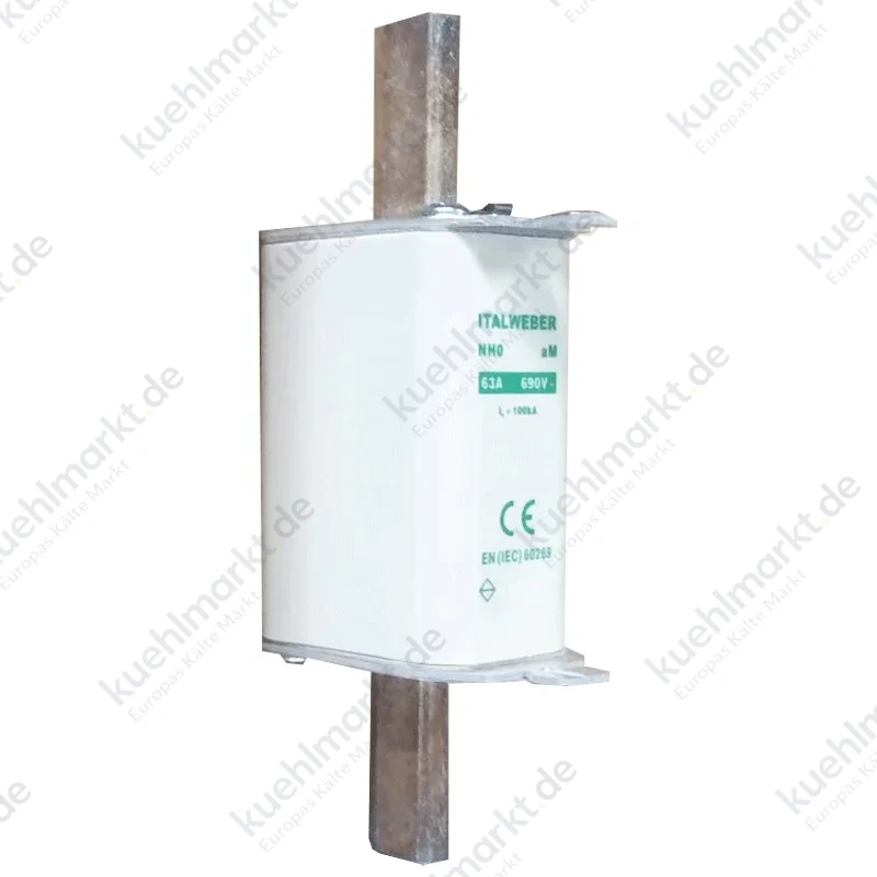 Messersicherung Italweber NH 0 Standardkurve aM 63A 690V 1507063