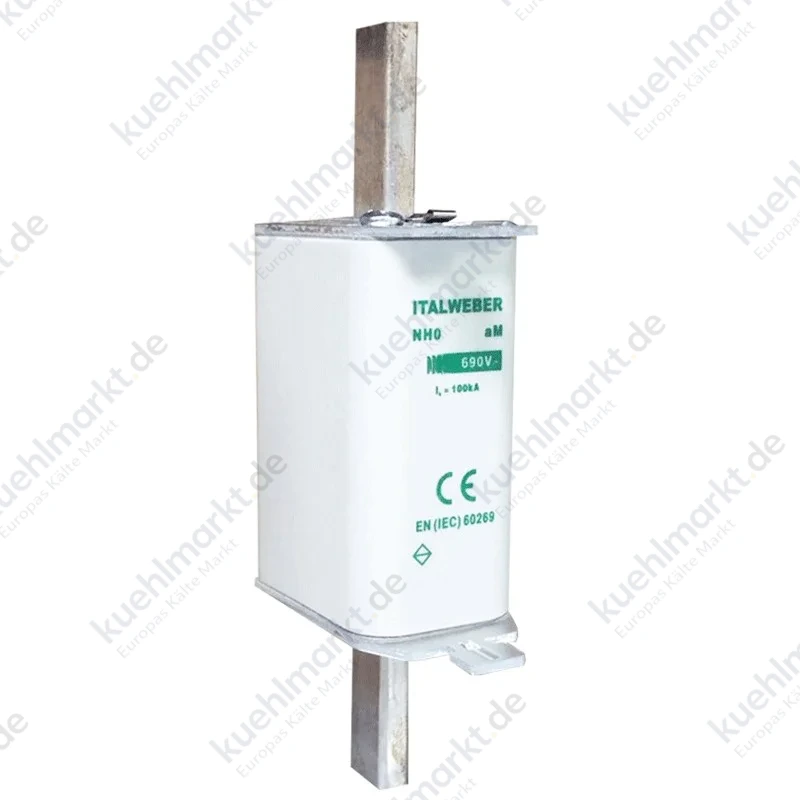 Messersicherung Italweber NH 0 Standardkurve aM 80A 690V 1507080