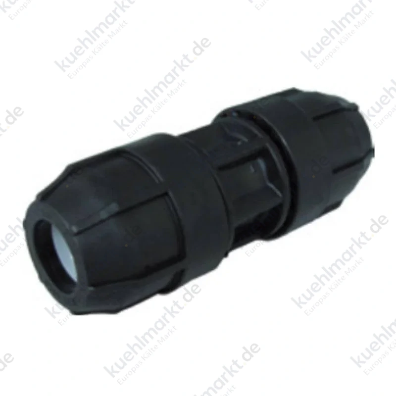 Nupi Gerade Muffe Durchmesser 63 mm PE 10KMAN63