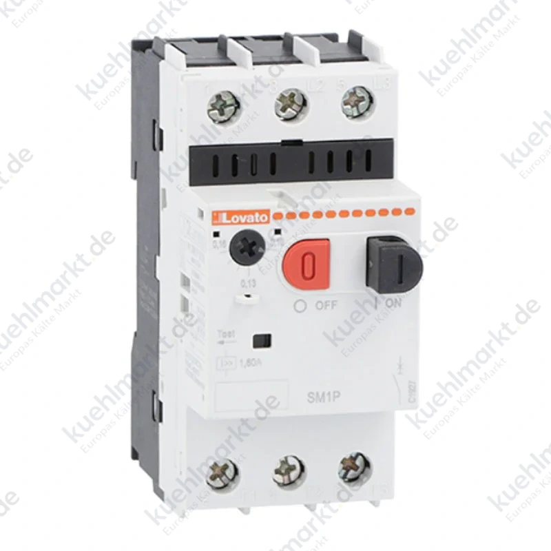 Lovato Motorschutzschalter Int. A 400V 100kA 1,6 bis 2,5A SM1P0250