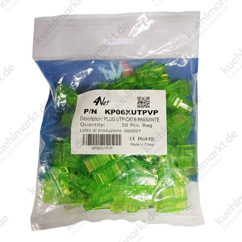 Keystone Thru Plug 4Power Buchse für UTP CAT6 50 Stk. KP06XUTPVP
