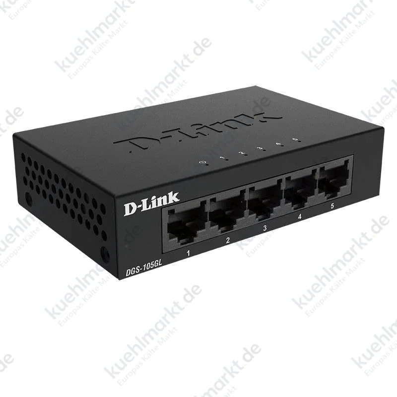 D-Link 5-Port Gigabit Unmanaged Switch 10/100/1000 Mbps DGS-105GL
