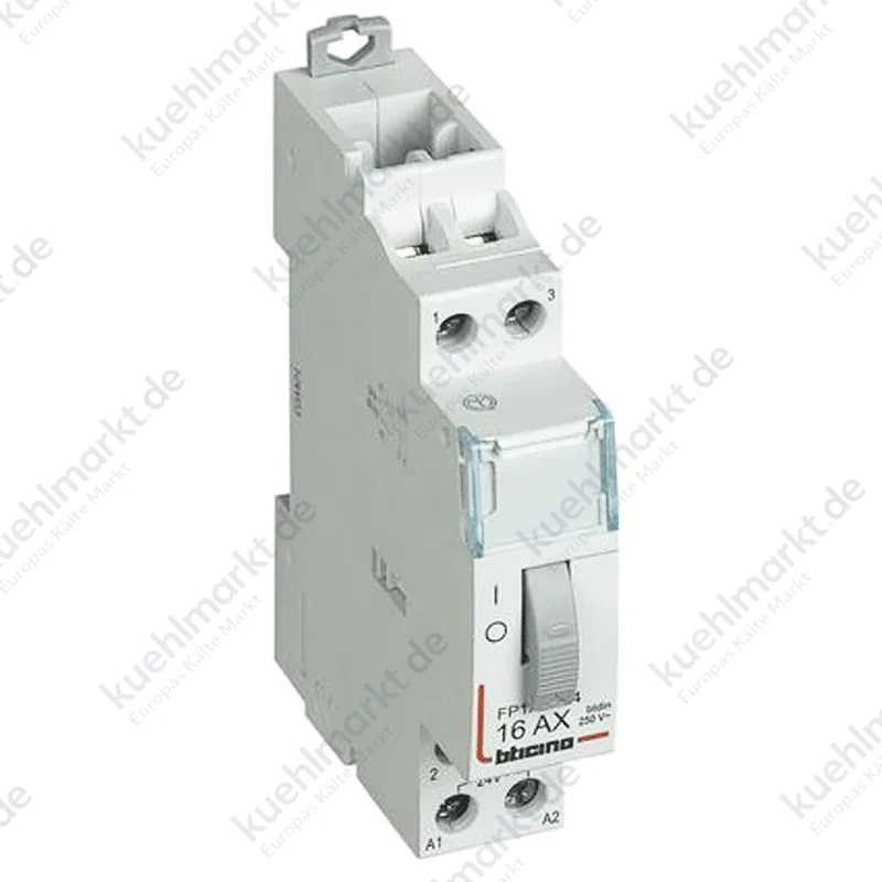 Bticino 2NO 16A Schrittschaltrelais 1 Modul FP1A2N230