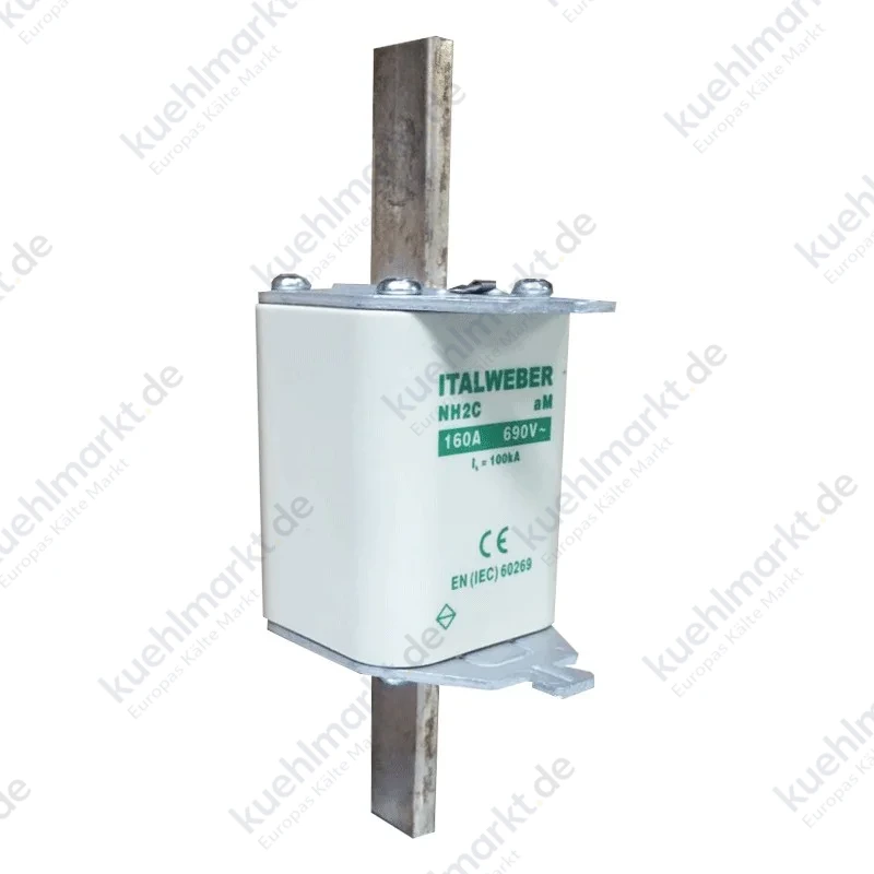 Messersicherung Italweber NH 2C Standardkurve aM 160A 690V 1622160