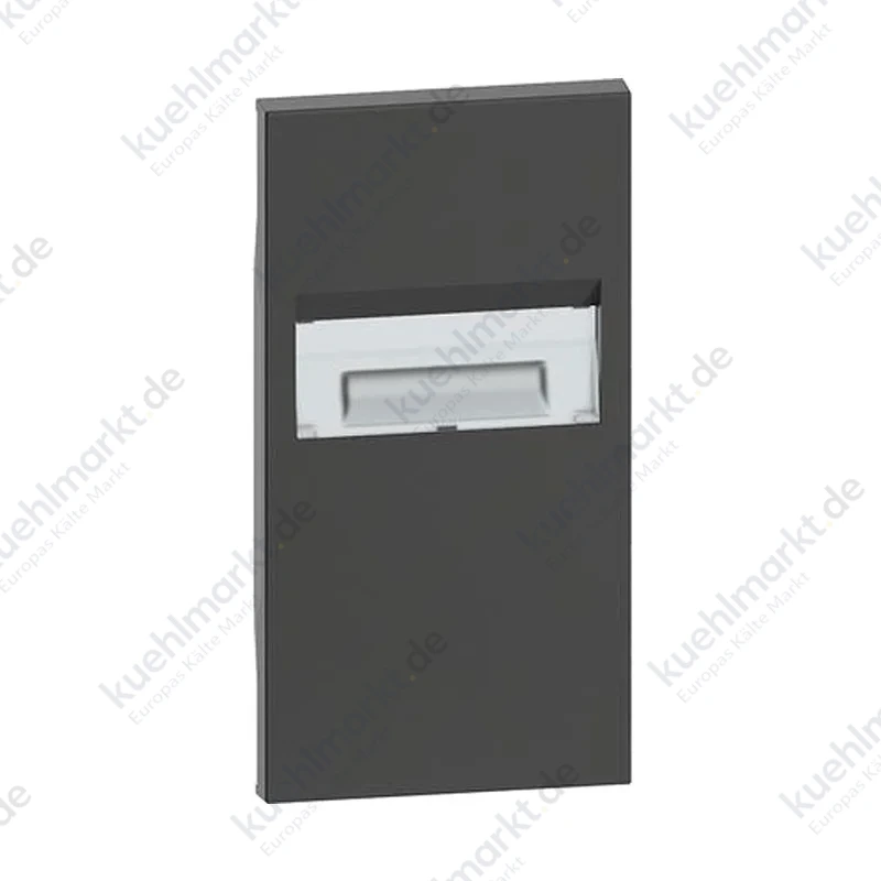 Bticino Living Now Abdeckung für Stufenlampe schwarz KG71