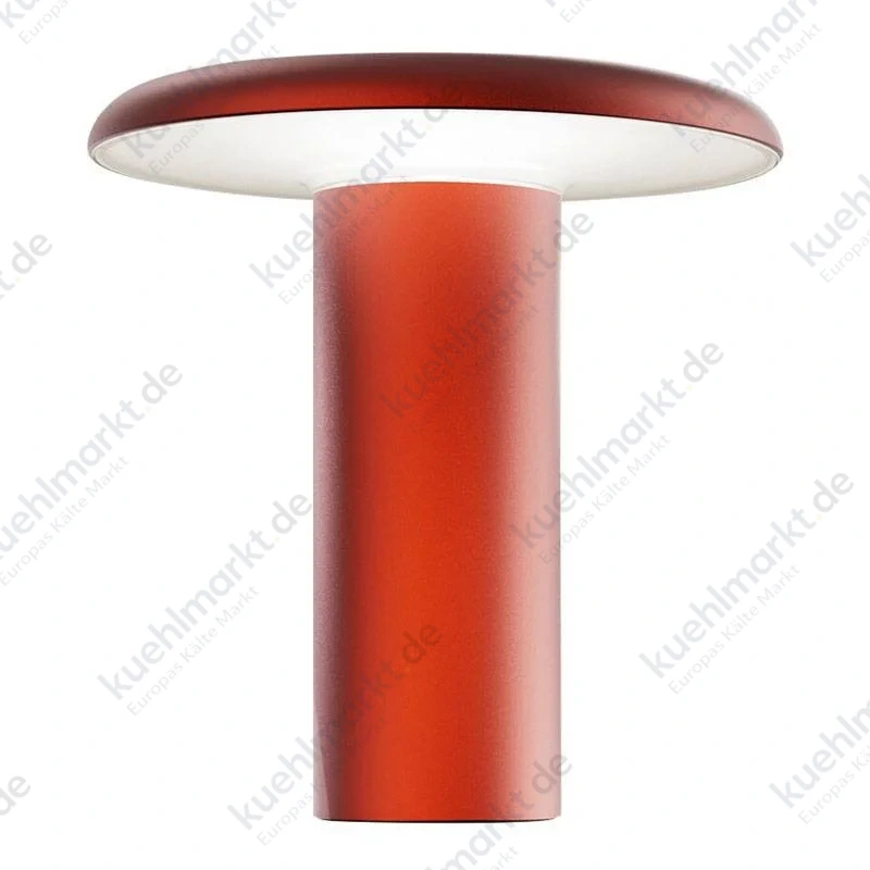 Artemide Takku Tischleuchte 2,5W 3000K Rot 0151030A