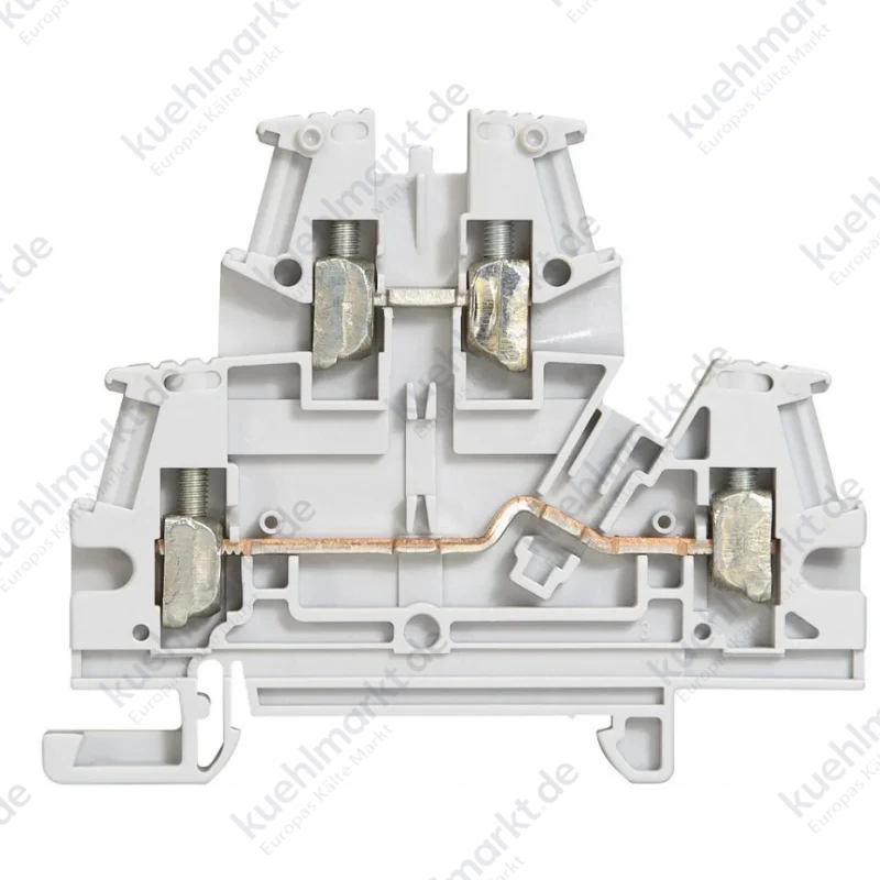 Legrand Klemme 2,5mmq mit DIN-Anschluss Farbe grau 037167