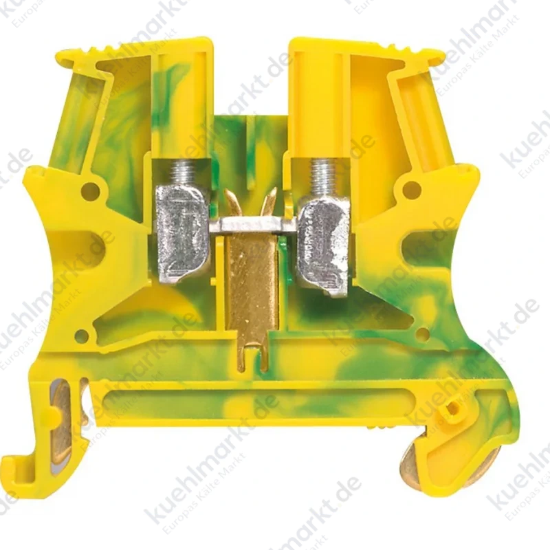 Legrand Klemme 2.5mmq mit DIN-Anschluss Farbe gelb/grün 037170
