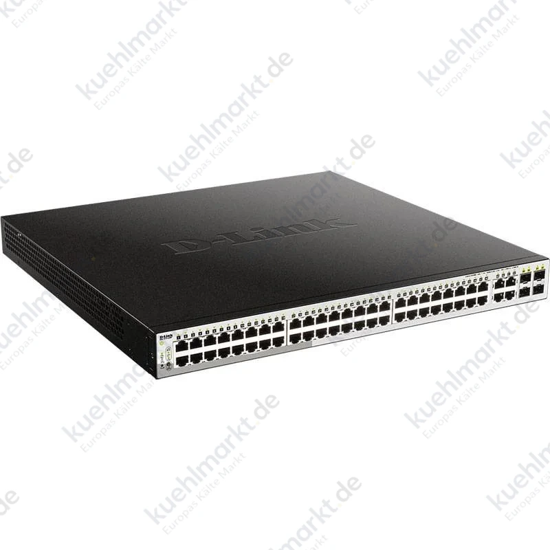 D-link 48GBE POE Netzwerk Switch + 4SFP 1G 370W DGS-1210-52MP