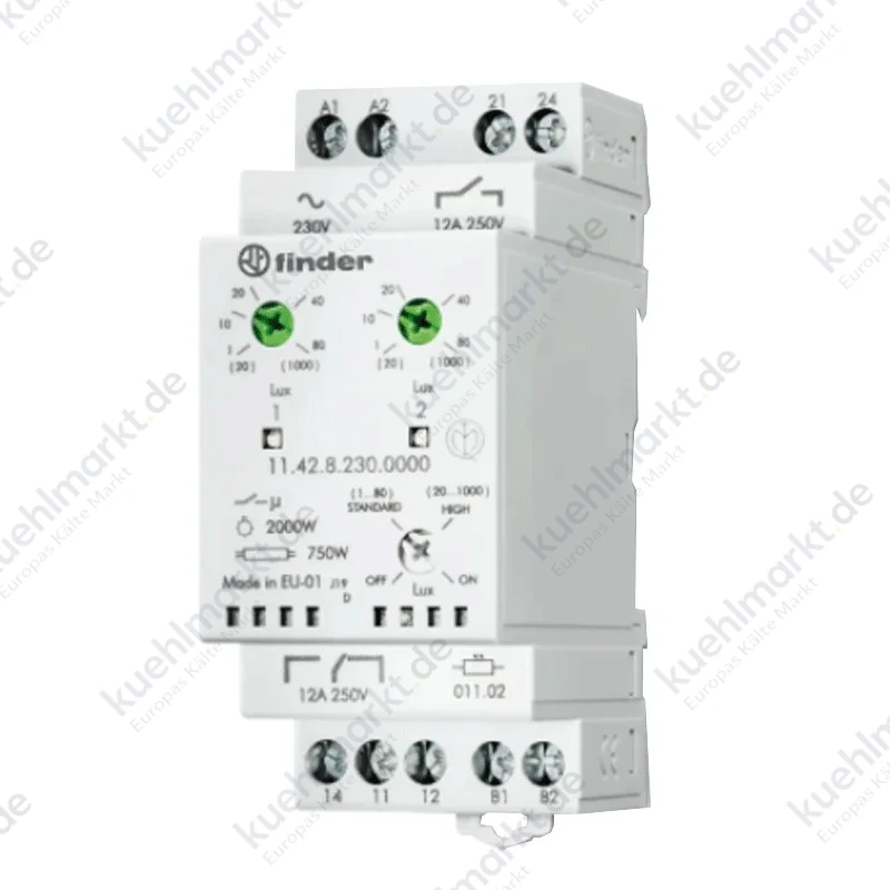 Finder modularer Dämmerungsschalter mit externer Sonde 2 NO 114282300000
