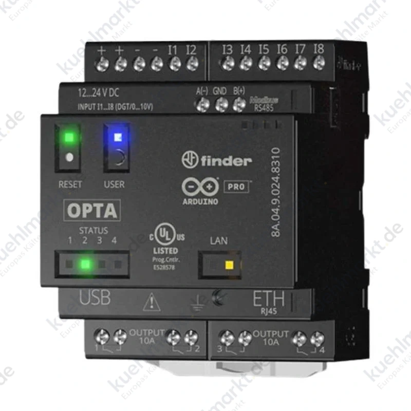 Finder Programmierbares Logik Relais OPTA Lite mit USB Typ C 8A0490248300