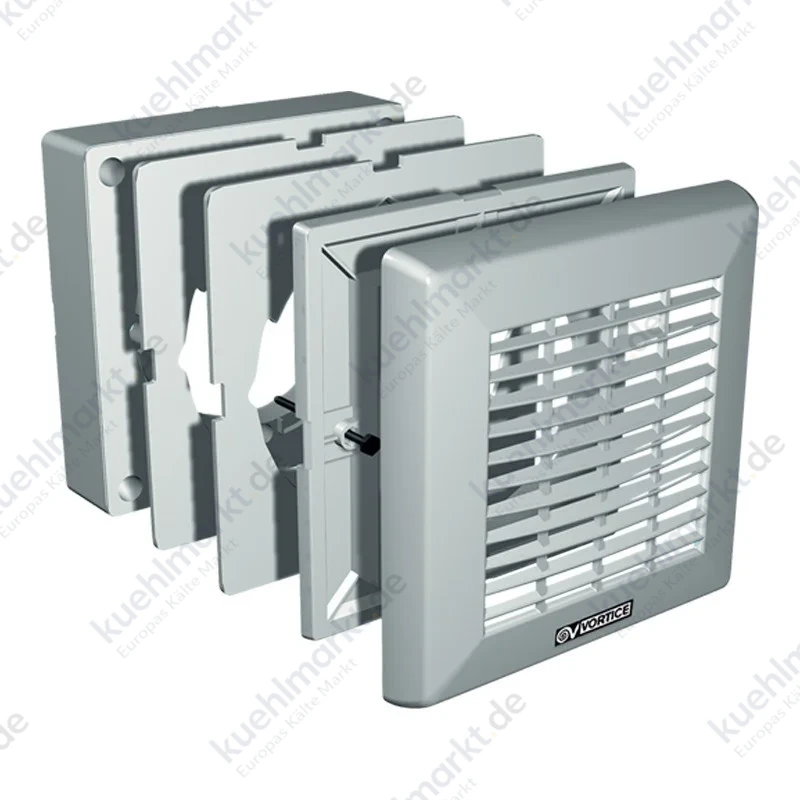 Kit für Montage auf Glas für Vortice Ventilatoren Modell F 150/6" ,Durchmesser 120 mm 22133