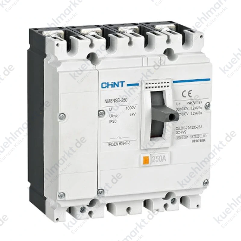 Chint Trennschalter mit vergossenem Gehäuse NM8N-SD-AC 250A 4P 271503