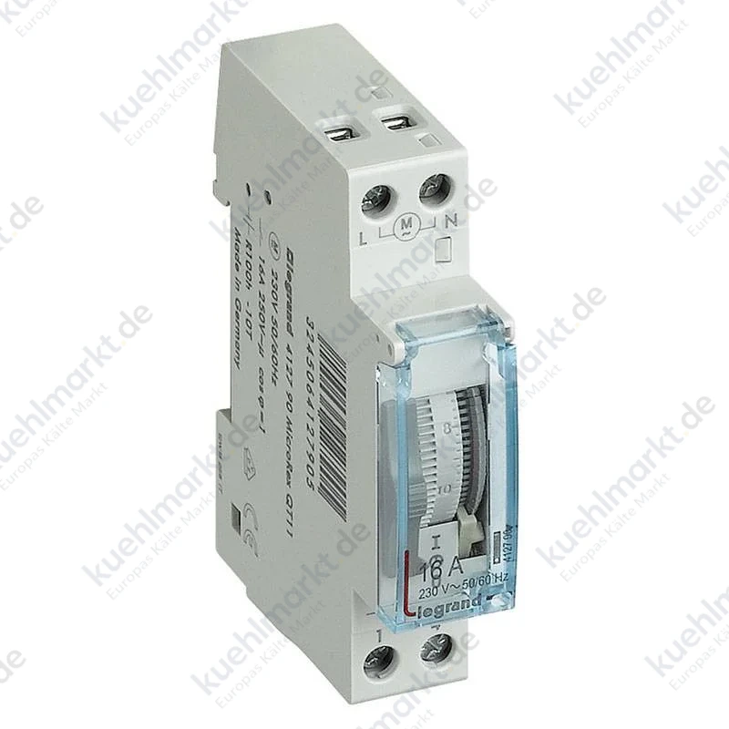 Legrand MicroRex Tageszeitschaltuhr 1 Modul 412790