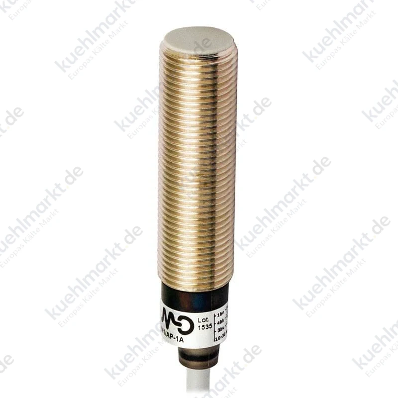 Datasensing PRX M12 SCH PNP NA induktiver Sensor mit IP67 AM1/AP-3A Kabel