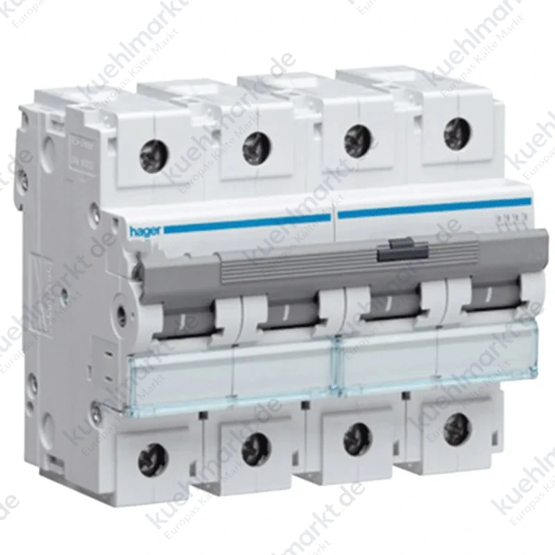 Leistungsschalter Hager 4P 10KA 125A C 6 module HMF499