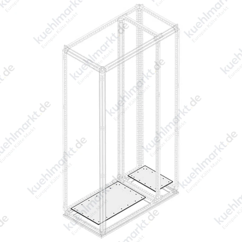 Abb Fester Kabeleinführungsflansch für IP65-Schaltanlagen 200x700mm PFCF2071