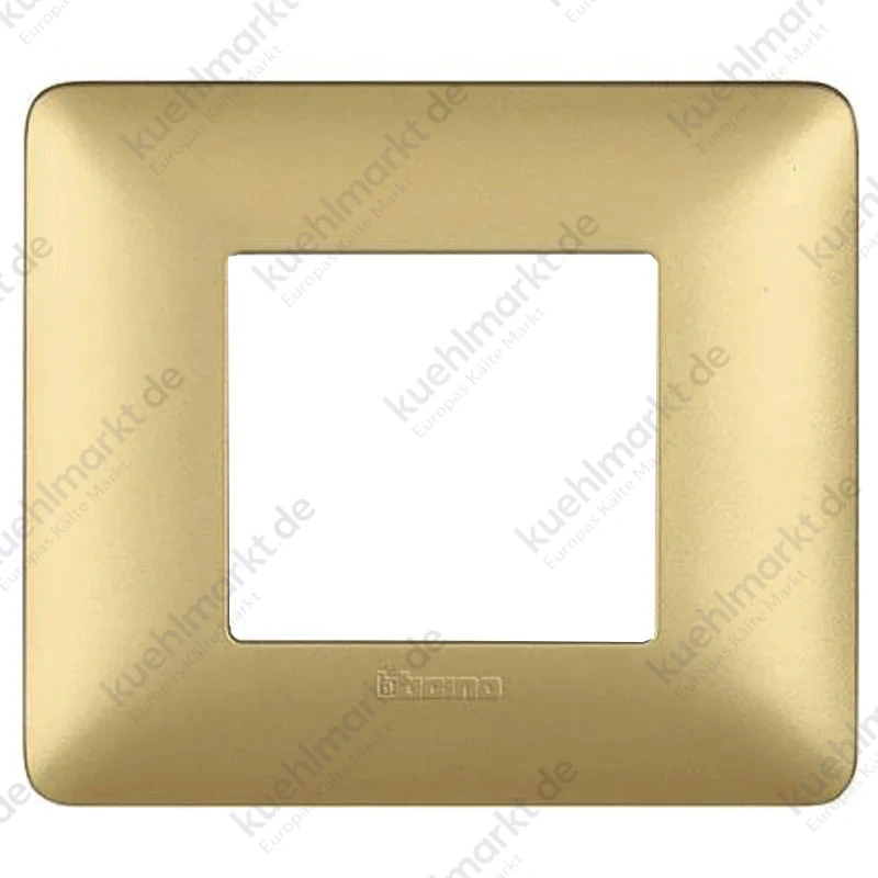 Bticino Matix Abdeckrahmen 2 Module Farbe Gold AM4802MGL