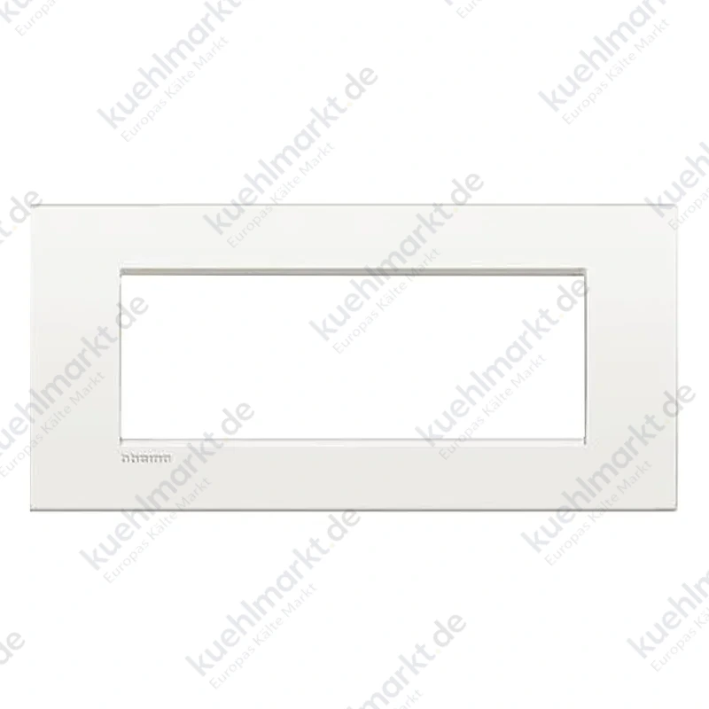 Bticino Livinglight Abdeckrahmen AIR 7 Module reinweiß LNC4807BN