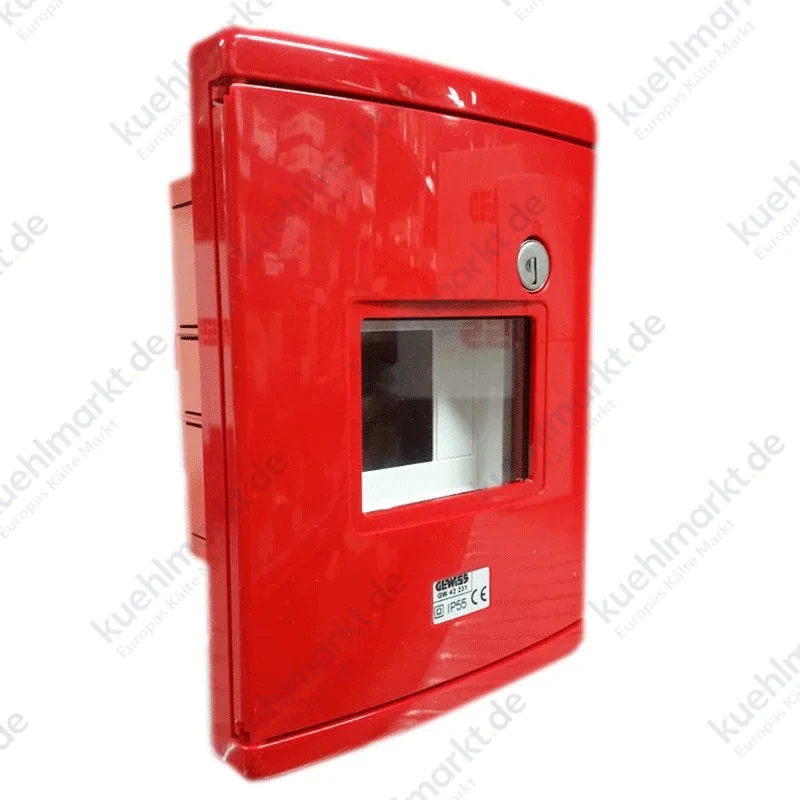 Gewiss Unterputz-Notschalttafel 4 Module rot GW42231