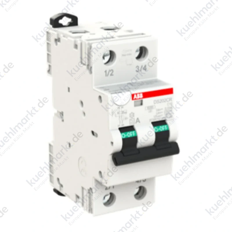 Abb FI-LS Schalter 10A 30MA Typ A 6KA 2-polig DS202CRC10A30