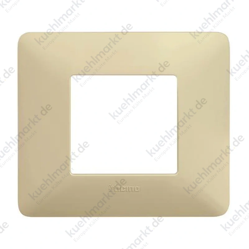 Bticino Matix Abdeckrahmen 2 Module Farbe Seil AM4802BCD